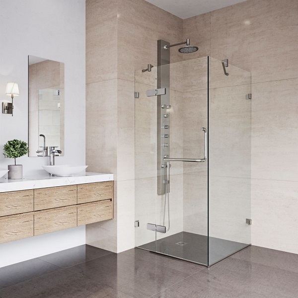Gioăng vách kính phòng tắm là một phụ kiện được sử dụng để kết nối và giữ kín vách kính của phòng tắm